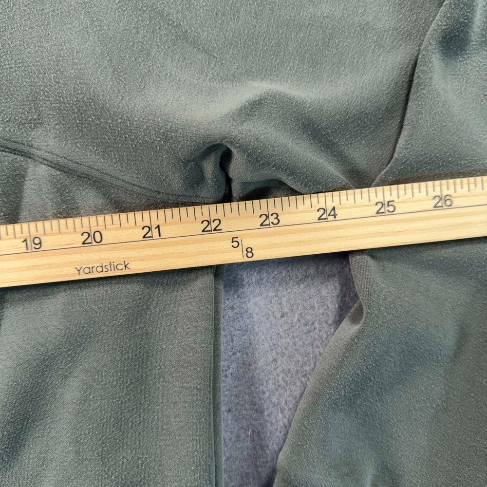 Spanx AirEssentials Half Zip Pullover Womens M Green Athleisure Top - Picture 9 of 12